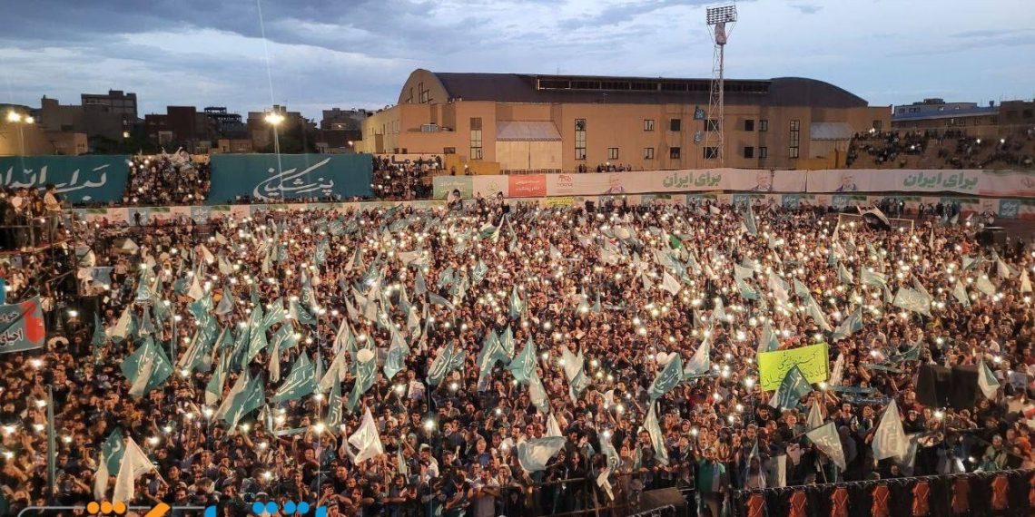 پزشکیان در تبریز : به شما قول میدهم هرگز دروغ نگوییم و همیشه صادق بمانم