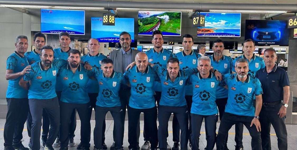 سفر تیم ملی فوتبال پیشکسوتان ایران به ویتنام